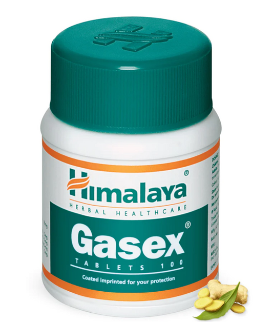 Organic Himalaya Gasex 100 Tablets - For Indigestion and Gas