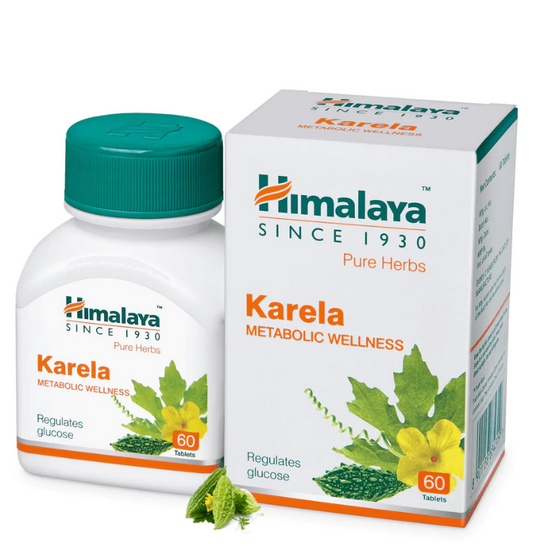 Organic Himalaya Karela (Bitter Gourd) 60 Tablets - Regulates Glucose Levels